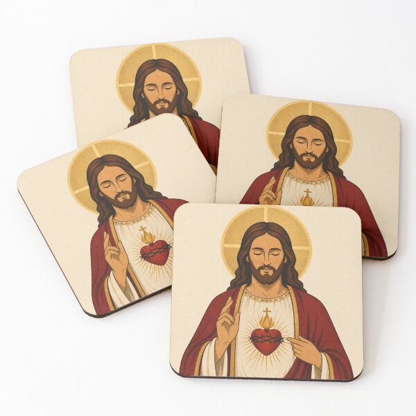 Item preview, Sacred Heart of Jesus Icon designed and sold by Benja & Co..