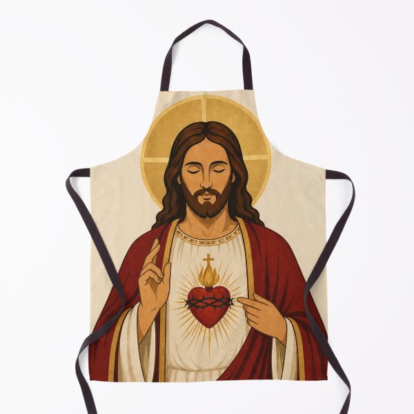 Item preview, Sacred Heart of Jesus Icon designed and sold by Benja & Co..