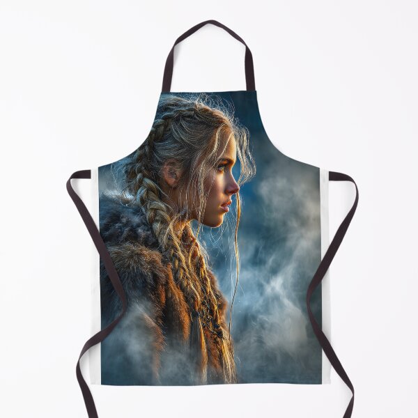 Item preview, Mysterious Warrior in a Misty Landscape Portrait designed and sold by Artessie.