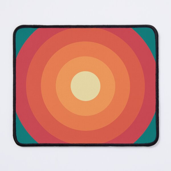 Item preview, Electric Glow Retro Concentric Circles designed and sold by Far Out Goods.