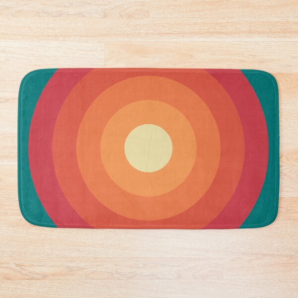 Item preview, Electric Glow Retro Concentric Circles designed and sold by Far Out Goods.