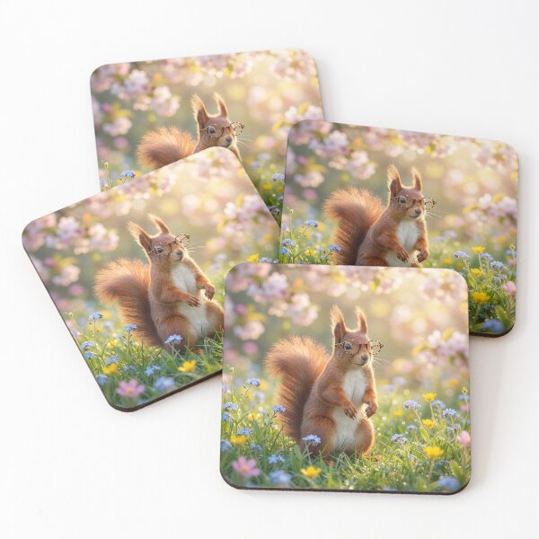 Item preview, Red Squirrel in Glasses designed and sold by Tridentulus.