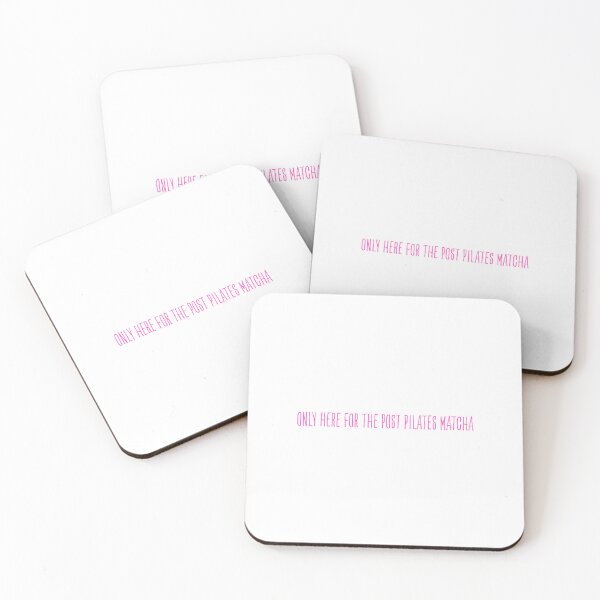 Item preview, Only here for the post pilates matcha designed and sold by DailyPrintCo.