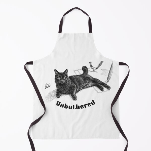 Item preview, Unbothered Cat - Funny Introvert Design designed and sold by lumar23.