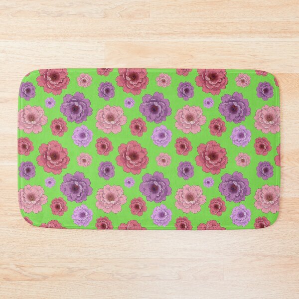 Item preview, Peonies on lime designed and sold by SMartin.