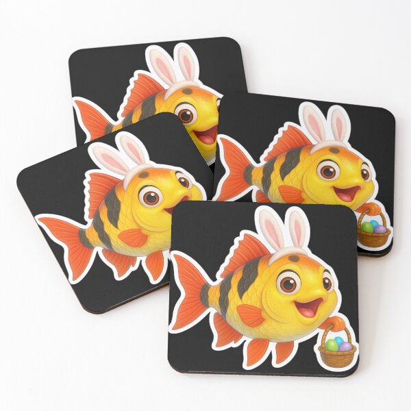 Item preview, Easter Barb Fish designed and sold by Sillytoe.