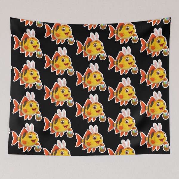 Item preview, Easter Barb Fish designed and sold by Sillytoe.