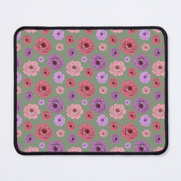 Item preview, Peonies on sage designed and sold by SMartin.