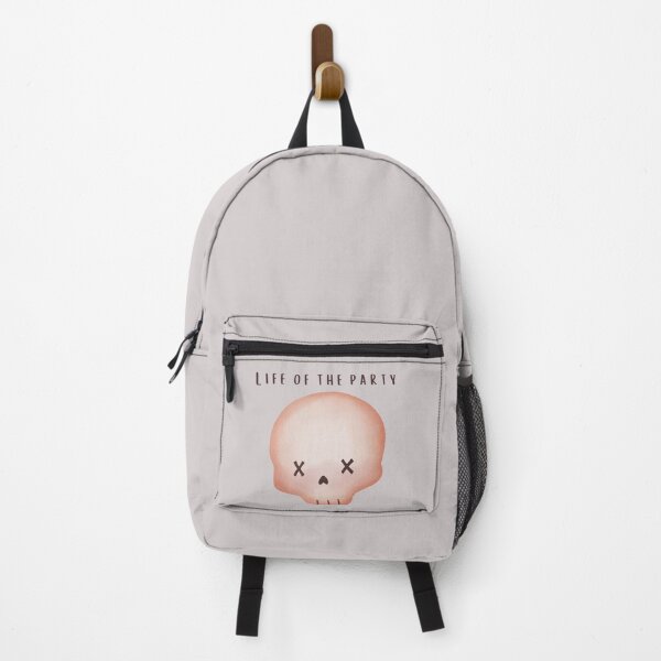 Item preview, Life of the Party — Dark Cute Skull Illustration designed and sold by Reverber.arting.