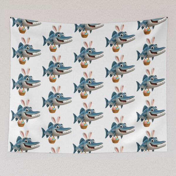 Item preview, Easter Barracuda designed and sold by Sillytoe.