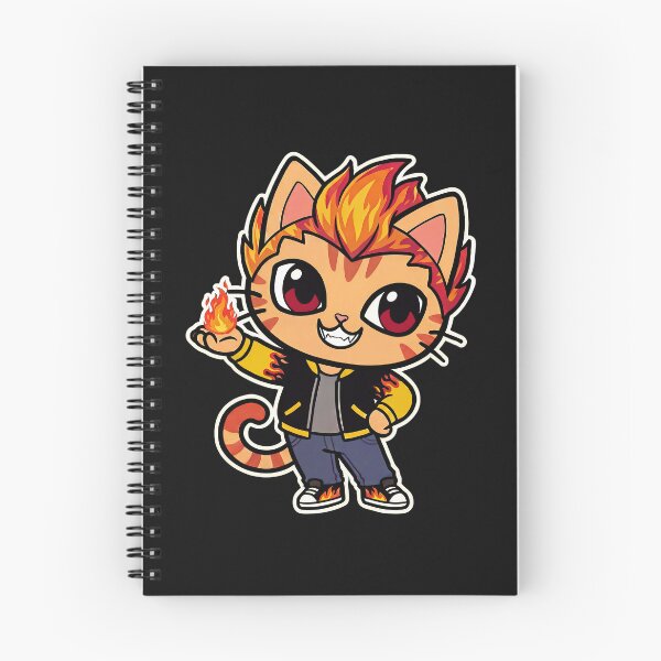 Item preview, Fire Kawaii Cat Cosplay – Heat Burns Inspired Kitty designed and sold by CuteKats.