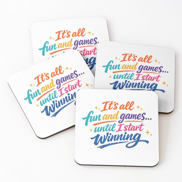 Item preview, It’s All Fun & Games… Until I Start Winning designed and sold by BarelyNaughty.