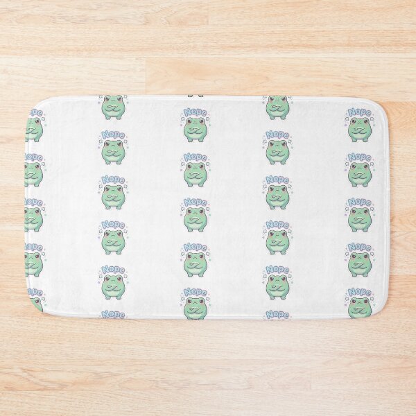 Item preview, Kawaii Angry Frog: Nope - Humor and Attitude designed and sold by AidaAviles.
