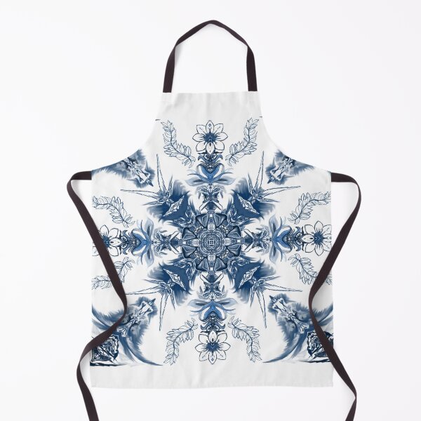 Item preview, Pattern blues on white designed and sold by Reatoriadesigns.