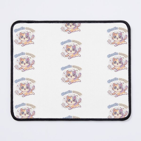 Item preview, Kawaii Chaotic Cat: Chaotic Energy designed and sold by AidaAviles.