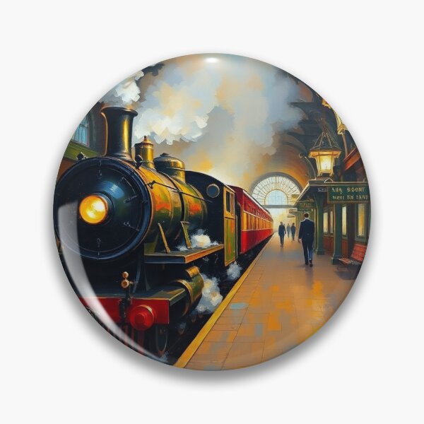 Item preview, North Toronto station, in the style of Renoir. designed and sold by oldMastersofart.