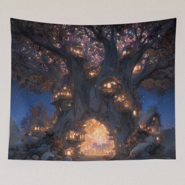 Item preview, Ancient Tree Hiding a Kingdom designed and sold by Rtymer.