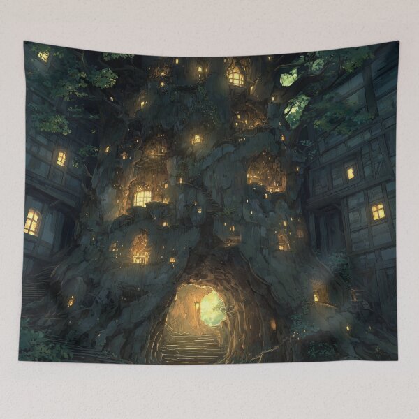 Item preview, Ancient Tree Hiding a Kingdom designed and sold by Rtymer.