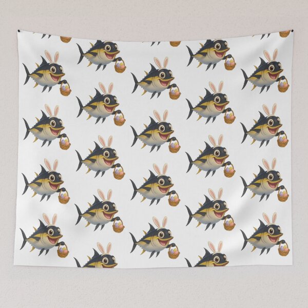 Item preview, Easter Blackfin Tuna designed and sold by Sillytoe.