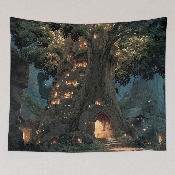 Item preview, Ancient Tree Hiding a Kingdom designed and sold by Rtymer.