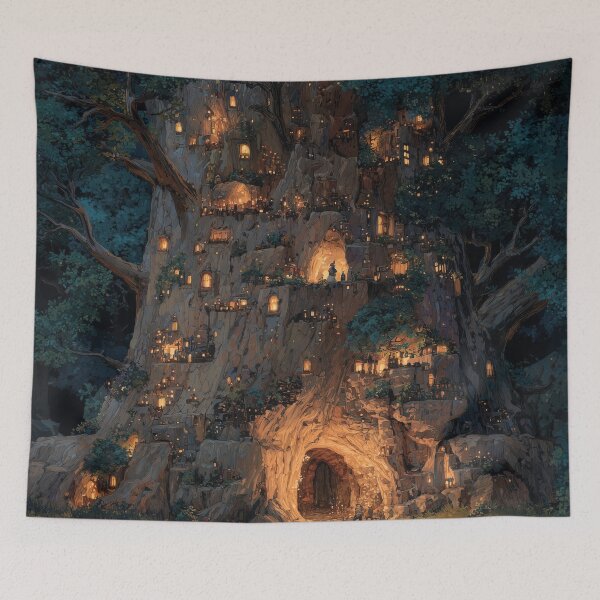 Item preview, Ancient Tree Hiding a Kingdom designed and sold by Rtymer.