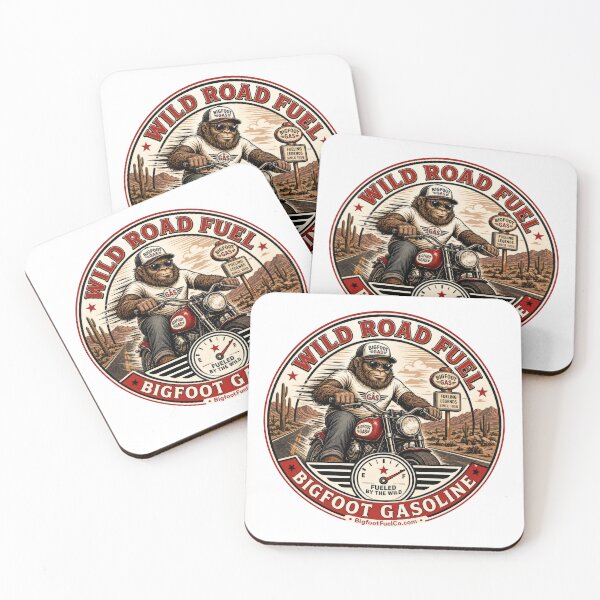 Item preview, Wild Road Fuel – Bigfoot Gasoline Retro designed and sold by Bigfoot Fuel Co.