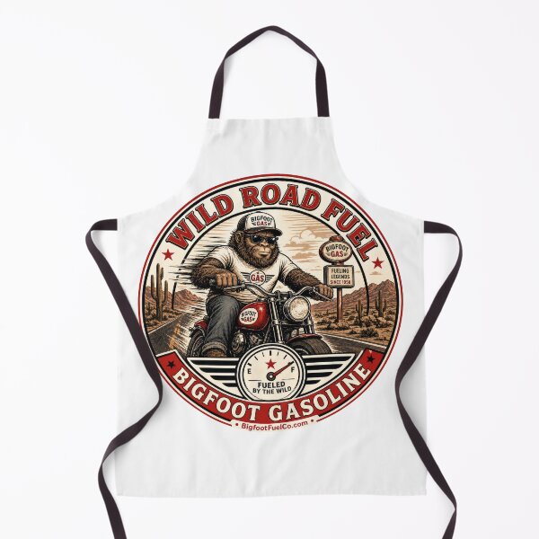 Item preview, Wild Road Fuel – Bigfoot Gasoline Retro designed and sold by Bigfoot Fuel Co.