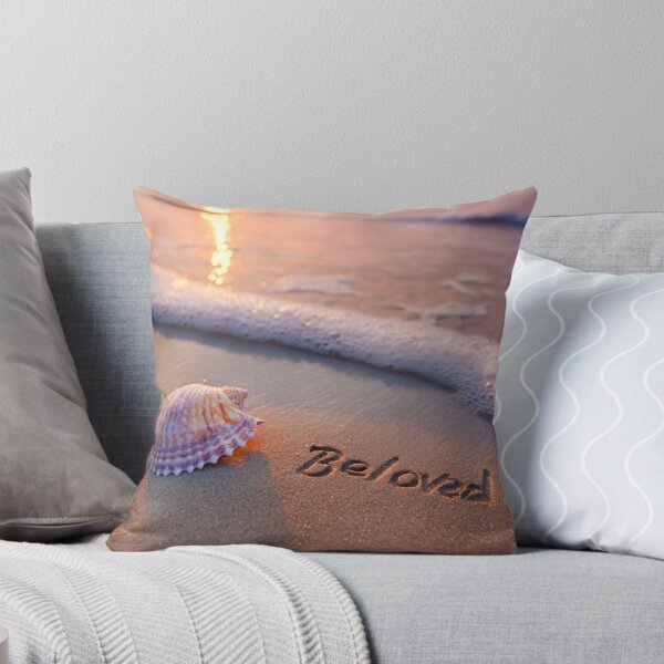 Item preview, Beloved Word Inscribed In Sunset Beach Sand designed and sold by chase-thewave.