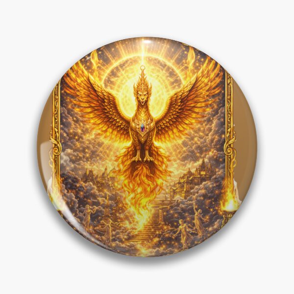 Item preview, Judgement Phoenix Rebirth Tarot Card designed and sold by Sksticker991.