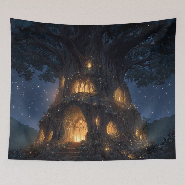 Item preview, Ancient Tree Hiding a Kingdom designed and sold by Rtymer.