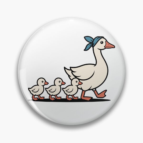 Item preview, Mother Goose With Three Goslings designed and sold by theartfulaspie.