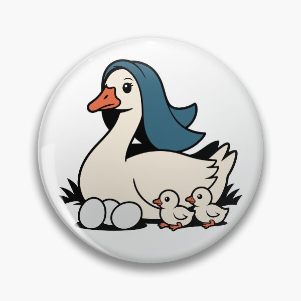 Item preview, Mother Goose With Two Goslings designed and sold by theartfulaspie.