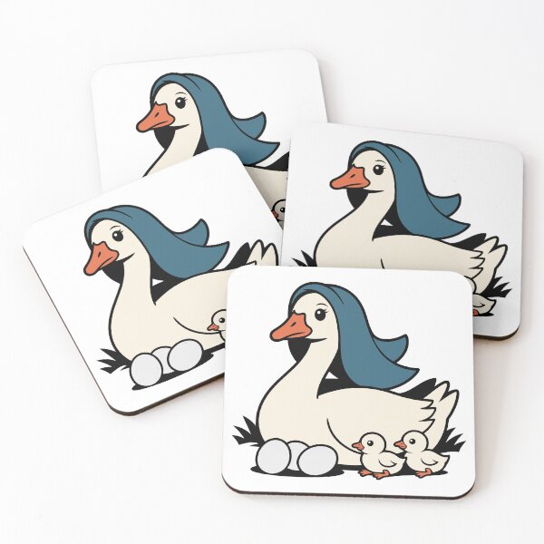 Item preview, Mother Goose With Two Goslings designed and sold by theartfulaspie.