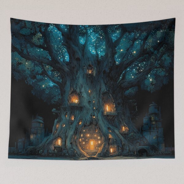 Item preview, Ancient Tree Hiding a Kingdom designed and sold by Rtymer.