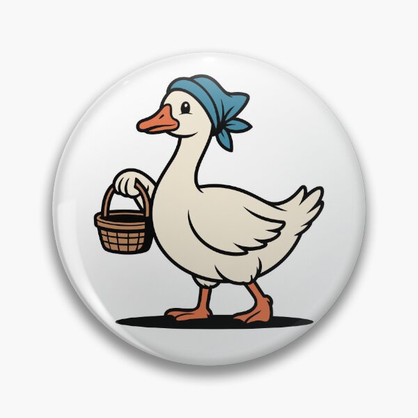Item preview, Mother Goose Carrying Basket designed and sold by theartfulaspie.
