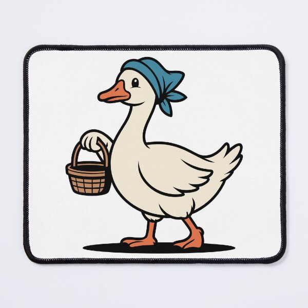 Item preview, Mother Goose Carrying Basket designed and sold by theartfulaspie.