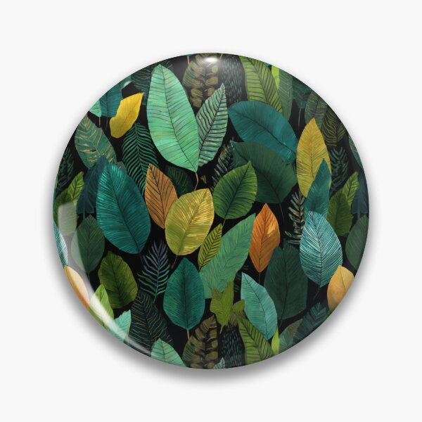 Item preview, Vibrant Tropical Leaves Botanical Pattern Design designed and sold by NicolasGlowArt.