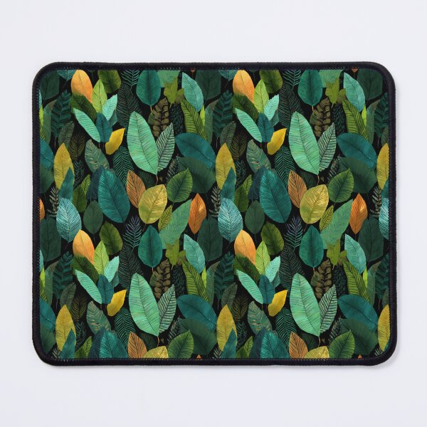 Item preview, Vibrant Tropical Leaves Botanical Pattern Design designed and sold by NicolasGlowArt.