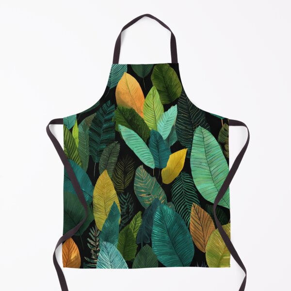 Item preview, Vibrant Tropical Leaves Botanical Pattern Design designed and sold by NicolasGlowArt.