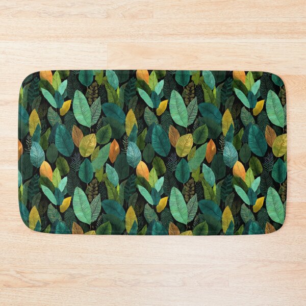 Item preview, Vibrant Tropical Leaves Botanical Pattern Design designed and sold by NicolasGlowArt.