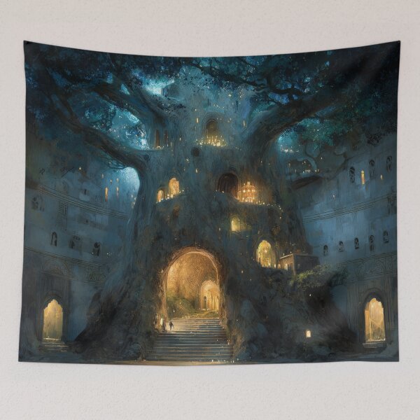 Item preview, Ancient Tree Hiding a Kingdom designed and sold by Rtymer.