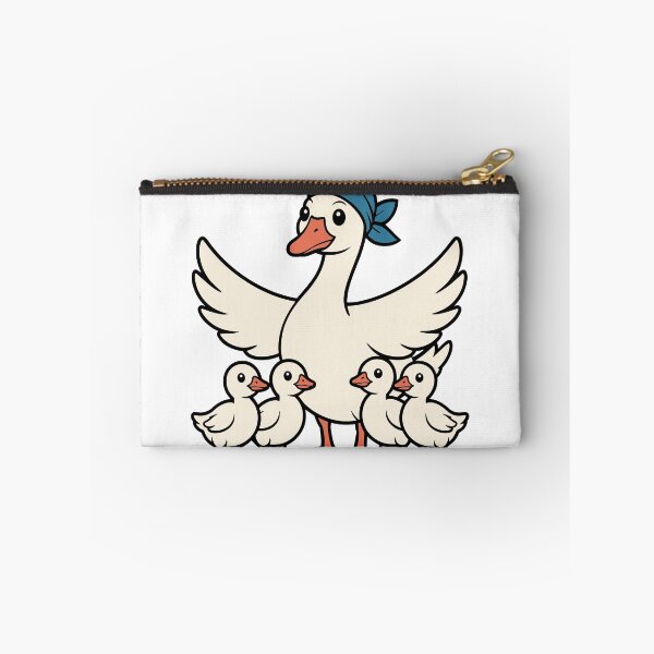 Item preview, Mother Goose With Four Goslings designed and sold by theartfulaspie.