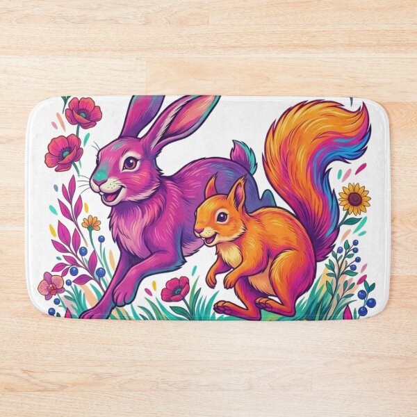 Item preview, Rabbits and squirrels designed and sold by PP&RAINBOW SHOP.