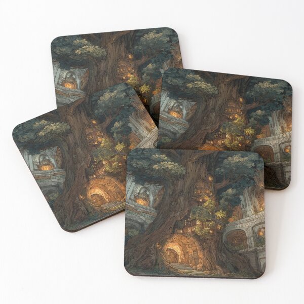 Item preview, Ancient Tree Hiding a Kingdom designed and sold by Rtymer.