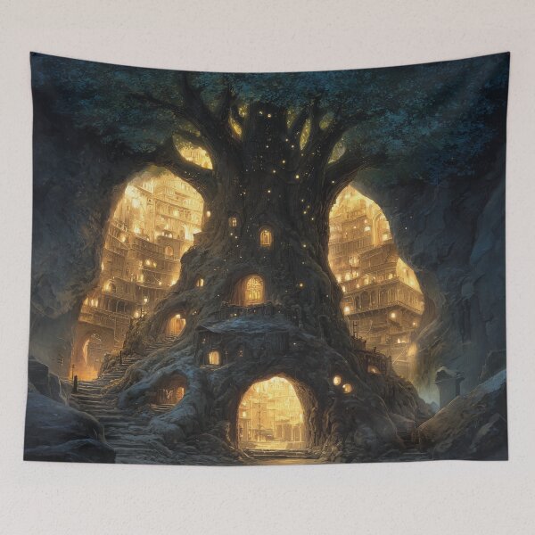 Item preview, Ancient Tree Hiding a Kingdom designed and sold by Rtymer.