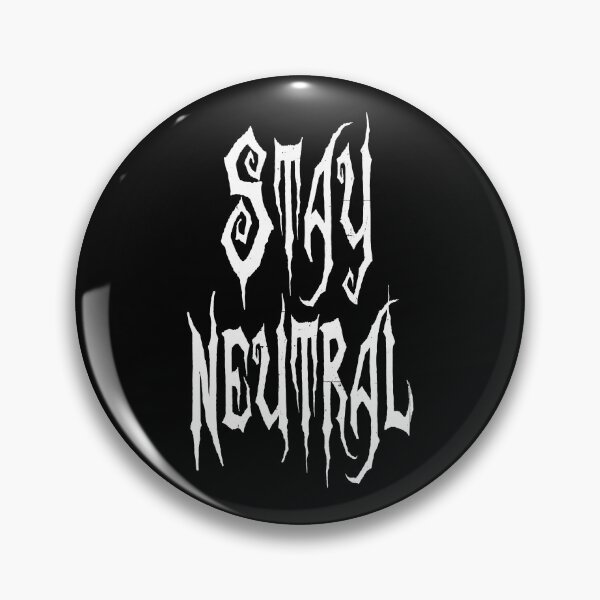 Item preview, Stay Neutral (White Jumbo Print) designed and sold by The Power We Crave.