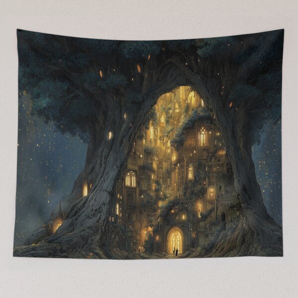 Item preview, Ancient Tree Hiding a Kingdom designed and sold by Rtymer.
