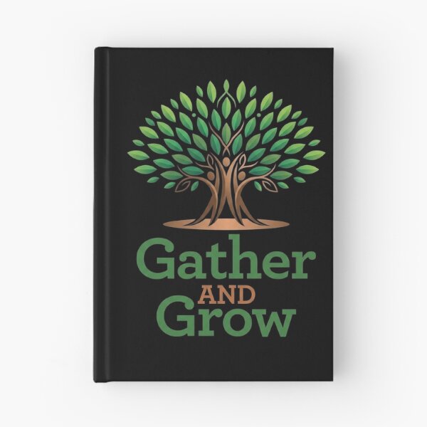 Item preview, Gather and Grow Tree of Life - Community & Nature Logo designed and sold by Mossypixels.