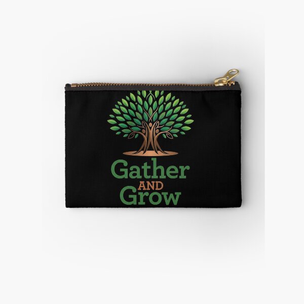 Item preview, Gather and Grow Tree of Life - Community & Nature Logo designed and sold by Mossypixels.