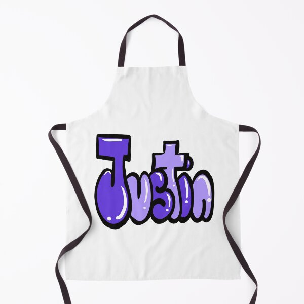 Item preview, Justin name in purple bubble letters graffiti calligraphy Top 10 best personalised gifts for boys Justin designed and sold by Artonmytee.